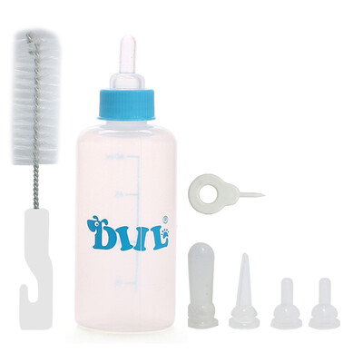 Hanhan Park pet baby bottle small&medium-sized puppies new dog dog cat kitten feeding bottle Teddy rabbit pacifier pet dog supplies 8 sets
Hanhan Park pet baby bottle small&medium-sized puppies new dog dog cat kitten feeding bottle Teddy rabbit pacifier pet dog supplies 8 sets