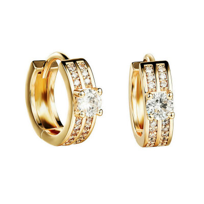 Yoursfs@ Simple Tiny Hoop Earrings For Women Real Rose Gold Color Wedding Engagement Jewelry Earring Free Shipping
Yoursfs@ Simple Tiny Hoop Earrings For Women Real Rose Gold Color Wedding Engagement Jewelry Earring Free Shipping