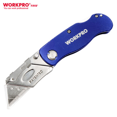 WORKPRO W011020N aluminum alloy with cutting rope function quick open utility knife with blade box wear-resistant vanadium steel blade body hardware tools
WORKPRO W011020N aluminum alloy with cutting rope function quick open utility knife with blade box wear-resistant vanadium steel blade body hardware tools