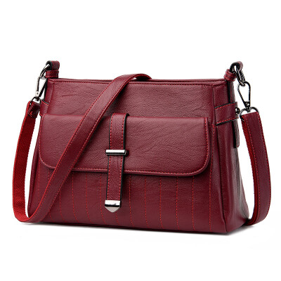 Women Leather Designers High Quality Striped Saddle Shoulder Bag Ladies Vintage Crossbody Sac A Main Small Messenger Bag Handbag
Women Leather Designers High Quality Striped Saddle Shoulder Bag Ladies Vintage Crossbody Sac A Main Small Messenger Bag Handbag