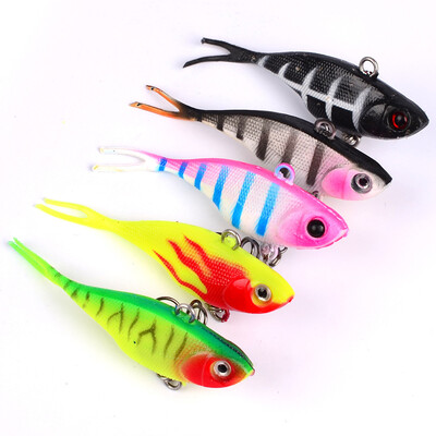 1PC Soft Fishing Lures 6cm-2.36"/15g-0.53oz Soft Lead Bait 8# High Carbon Hook 5 Colors Silicon Wobblers Fishing Tackle
1PC Soft Fishing Lures 6cm-2.36"/15g-0.53oz Soft Lead Bait 8# High Carbon Hook 5 Colors Silicon Wobblers Fishing Tackle