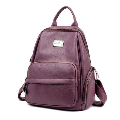 2017 Women Leather Backpack Designer Preppy Style School Bags For Teenagers Girls Travel Bag Vintage Backpacks Mochilas Escolar
2017 Women Leather Backpack Designer Preppy Style School Bags For Teenagers Girls Travel Bag Vintage Backpacks Mochilas Escolar