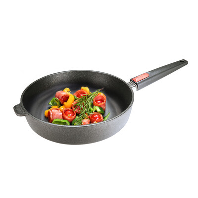 Germany WOLL Titanium Series 28cm flat-bottomed wok can be disengaged handle non-stick pan 1728NL
Germany WOLL Titanium Series 28cm flat-bottomed wok can be disengaged handle non-stick pan 1728NL