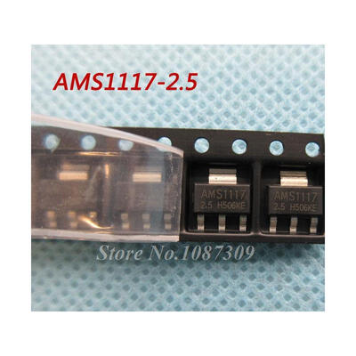 100pcs free shipping AMS1117-2.5 AMS1117 2.5V 1A SOT-223 Voltage Regulato new original
100pcs free shipping AMS1117-2.5 AMS1117 2.5V 1A SOT-223 Voltage Regulato new original
