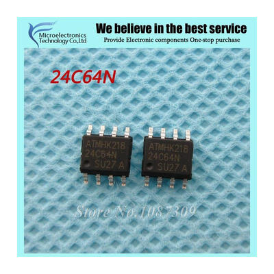 10PCS free shipping AT24C64N 24C64N 24C64 AT24N64 SOP-8 EEPROM 32/64k 2-Wire Bus new original
10PCS free shipping AT24C64N 24C64N 24C64 AT24N64 SOP-8 EEPROM 32/64k 2-Wire Bus new original