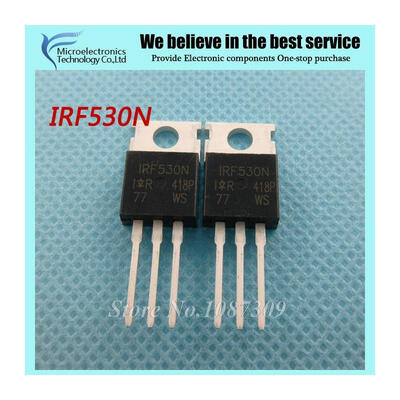 5PCS free shipping IRF530N IRF530 IRF530NPBF MOSFET MOSFT 100V 17A 90mOhm 24.7nC TO-220 new original
5PCS free shipping IRF530N IRF530 IRF530NPBF MOSFET MOSFT 100V 17A 90mOhm 24.7nC TO-220 new original