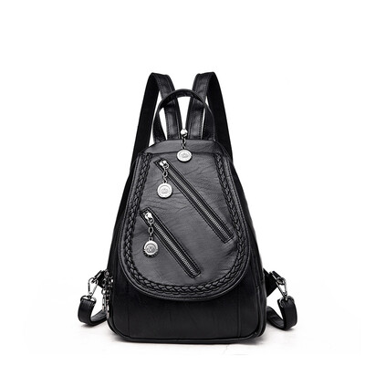 Designer High Quality Genuine Leather Women Vintage Sheepskin Solid School Bags Mochilas Mujer 2017 Backpacks For Teenage Girls
Designer High Quality Genuine Leather Women Vintage Sheepskin Solid School Bags Mochilas Mujer 2017 Backpacks For Teenage Girls