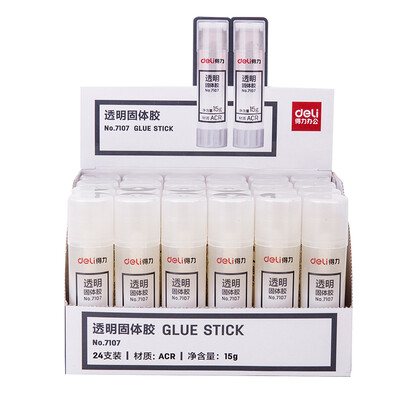 Deli 7107 15g high viscosity manual solid glue solid glue stick solid glue manual glue 24 sticks
Deli 7107 15g high viscosity manual solid glue solid glue stick solid glue manual glue 24 sticks