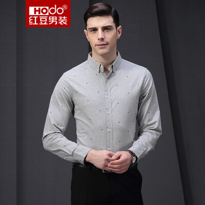 Красная фасоль Hodo Men's Shirts Мужская мода Шерсть Печать с длинным рукавом Хлопок Пряжка Мужская рубашка S5 Серый 190 / 108B
Красная фасоль Hodo Men's Shirts Мужская мода Шерсть Печать с длинным рукавом Хлопок Пряжка Мужская рубашка S5 Серый 190 / 108B