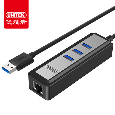 Концентратор-адаптер гигабитной сети UNITEK Y-3051, Y-3074BK USB3.0высокоскоростное расширение, 3 порта USB3.0.
Концентратор-адаптер гигабитной сети UNITEK Y-3051, Y-3074BK USB3.0высокоскоростное расширение, 3 порта USB3.0.