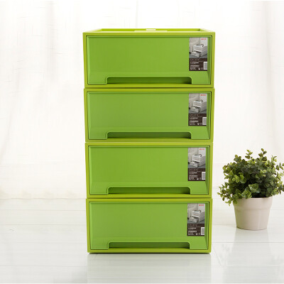 Citylong plastic storage cabinet locker single layer combinable clothing toy chest of drawers 4 loaded grass green 24L 5010
Citylong plastic storage cabinet locker single layer combinable clothing toy chest of drawers 4 loaded grass green 24L 5010