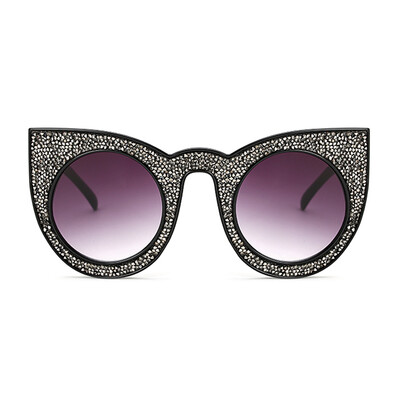 Peekaboo Fashion Oversized Cat Eye Sunglasses For Women Acetate Decorate Diamond Rhinestone Frame Eyewears Women Brand Designer
Peekaboo Fashion Oversized Cat Eye Sunglasses For Women Acetate Decorate Diamond Rhinestone Frame Eyewears Women Brand Designer