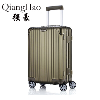 QiangHao 20"24"29 inch 100 pure Aluminum Alloy pull rod suitcase TSA customs lock silent universal wheel hard metal luggage
QiangHao 20"24"29 inch 100 pure Aluminum Alloy pull rod suitcase TSA customs lock silent universal wheel hard metal luggage