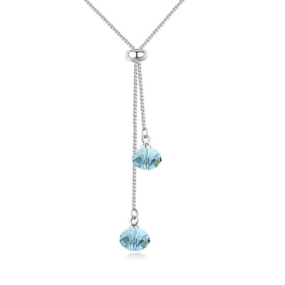 New Bohemian Long Chain Pendant Necklaces Crystals From SWAROVSKI Jewelry Women Best Gifts
New Bohemian Long Chain Pendant Necklaces Crystals From SWAROVSKI Jewelry Women Best Gifts