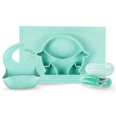 Shus SNUG silicone placemat childrens one-piece cutlery set baby compartment sucker bowl newborn food supplement tableware shatter-resistant suit green
Shus SNUG silicone placemat childrens one-piece cutlery set baby compartment sucker bowl newborn food supplement tableware shatter-resistant suit green