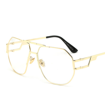 Peekaboo gold metal frame eyeglasses women brand oversized frame glasses for men high quality 2018 clear lens
Peekaboo gold metal frame eyeglasses women brand oversized frame glasses for men high quality 2018 clear lens