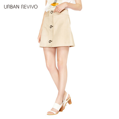 UR ladies button commuter leisure type A half skirt YU03S5AN2002 card of the Department of
UR ladies button commuter leisure type A half skirt YU03S5AN2002 card of the Department of