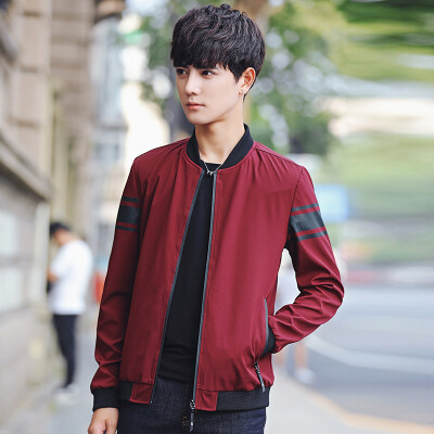 Jacket Tops Tide handsome baseball dress Slim casual jacket men's jacket autumn as gift for men
Jacket Tops Tide handsome baseball dress Slim casual jacket men's jacket autumn as gift for men