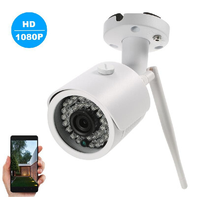 1080P HD Bullet Camera Weatherproof IP Camera Wireless WIFI Built-in Sound Pick-up 36pcs Infrared LED Lights Support Phone APP Con
1080P HD Bullet Camera Weatherproof IP Camera Wireless WIFI Built-in Sound Pick-up 36pcs Infrared LED Lights Support Phone APP Con