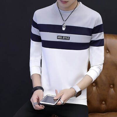 2017 autumn men's sweater youth stitching round neck collar baseball clothing bottoming shirt casual men's clothing
2017 autumn men's sweater youth stitching round neck collar baseball clothing bottoming shirt casual men's clothing