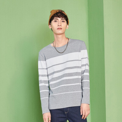 Semir Long Sleeve T-Shirt Male 2017 Fall Round Tie Tie Shirt Shirt Men's Stripe Trends Small tide t 19057011211 Blue and white tone L
Semir Long Sleeve T-Shirt Male 2017 Fall Round Tie Tie Shirt Shirt Men's Stripe Trends Small tide t 19057011211 Blue and white tone L