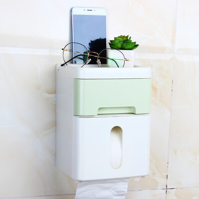 Additives paper towel box bathroom wall-mounted three-layer storage paper towel toilet tissue box frame free punching toilet paper roll paper storage rack large WSF-2019
Additives paper towel box bathroom wall-mounted three-layer storage paper towel toilet tissue box frame free punching toilet paper roll paper storage rack large WSF-2019