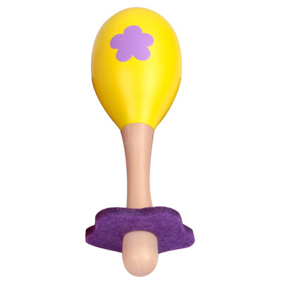 Germany to be the game Classicworld sand ball sand small trumpet sand hammer toys rattle baby music toys 1-3 years old baby wooden percussion (yellow) 4075
Germany to be the game Classicworld sand ball sand small trumpet sand hammer toys rattle baby music toys 1-3 years old baby wooden percussion (yellow) 4075
