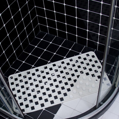 Li home bathroom PVC mat non-slip simple and durable mat solid color stone blue 36 * 68cm
Li home bathroom PVC mat non-slip simple and durable mat solid color stone blue 36 * 68cm