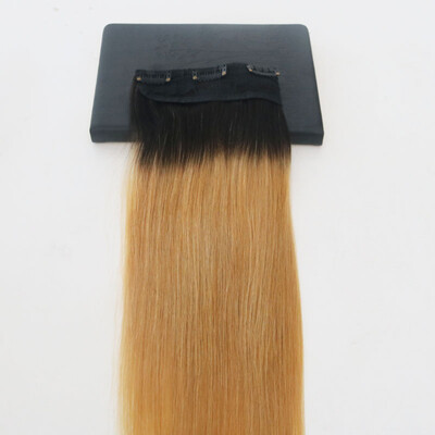 Ombre Color #1B Fading to Color #27 One Piece Clip In Human Hair Extensions 5Clips With Lace Virgin Human Hair
Ombre Color #1B Fading to Color #27 One Piece Clip In Human Hair Extensions 5Clips With Lace Virgin Human Hair