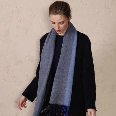 Initial load TRUE HER autumn&winter wool scarf ladies thick warm European&American fashion bib striped gift box light luxury three series gray blue
Initial load TRUE HER autumn&winter wool scarf ladies thick warm European&American fashion bib striped gift box light luxury three series gray blue