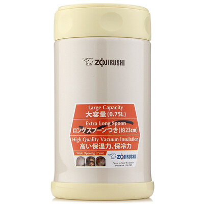 ZO JIRUSHI insulation cold pot 750ml stainless steel vacuum bake pot lunch lunch box SW-FBE75-YP gift insulation bag
ZO JIRUSHI insulation cold pot 750ml stainless steel vacuum bake pot lunch lunch box SW-FBE75-YP gift insulation bag