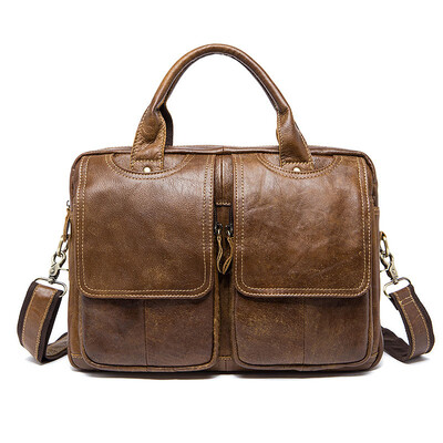 DALFR Genuine Leather Handbags Vintage Bags for Men 17 Inch Male Messenger Bags Cowhide Crossbody Bags Men Famous Brands
DALFR Genuine Leather Handbags Vintage Bags for Men 17 Inch Male Messenger Bags Cowhide Crossbody Bags Men Famous Brands