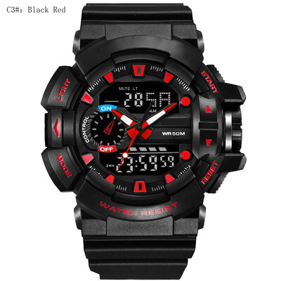 9Colors Trendy Fashion Men Sports Watches Male LED Digital Quartz Wristwatch Water Resistance 30M
9Colors Trendy Fashion Men Sports Watches Male LED Digital Quartz Wristwatch Water Resistance 30M