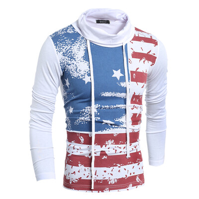 HEYKESON Мужская футболка Мужская мода Sling High Collar T рубашка с длинным рукавом Мужчины Slim Men T-Shirt Tees & Tops XXL TRDS
HEYKESON Мужская футболка Мужская мода Sling High Collar T рубашка с длинным рукавом Мужчины Slim Men T-Shirt Tees & Tops XXL TRDS