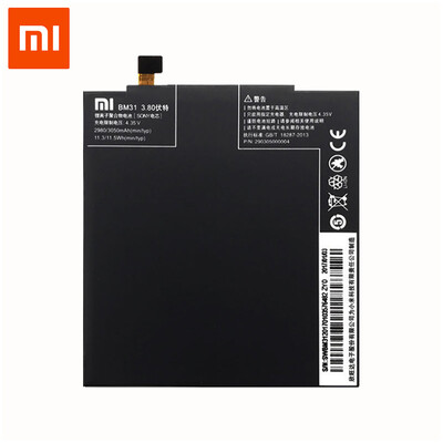 Original Xiaomi Mi 3 Cellphone battery 3050mAh BM31 High Capacity Rechargeable battery pack 100 Brand new Lithium Polymer
Original Xiaomi Mi 3 Cellphone battery 3050mAh BM31 High Capacity Rechargeable battery pack 100 Brand new Lithium Polymer
