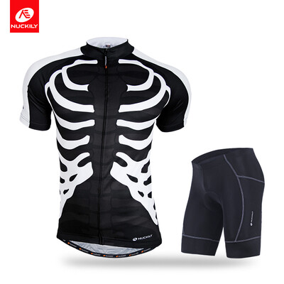 NUCKILY Mens summer road bike jersey with silicone gripper on hem&custom design short suit
NUCKILY Mens summer road bike jersey with silicone gripper on hem&custom design short suit