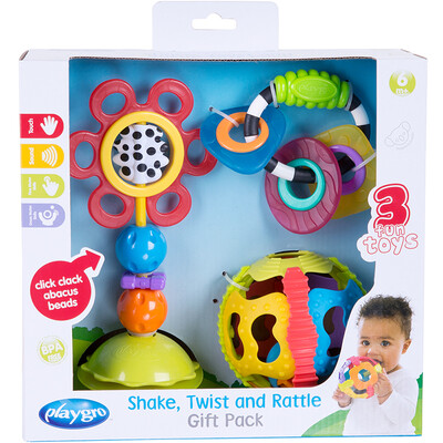 Playgro rattle toy baby rattle teether set growth gift box birthday gift for more than 3 months
Playgro rattle toy baby rattle teether set growth gift box birthday gift for more than 3 months