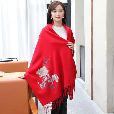Shanghai stock STORY Of SHANGHAI autumn&winter women&39s wool scarves thick warm shawl peony decals red
Shanghai stock STORY Of SHANGHAI autumn&winter women&39s wool scarves thick warm shawl peony decals red