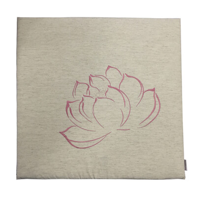 Nobildonna Lotus Pattern Linen Embroidery 60*60*3cm Square Chinese Style Floor Cushions Chair Pads Tatami Meditation Cushion
Nobildonna Lotus Pattern Linen Embroidery 60*60*3cm Square Chinese Style Floor Cushions Chair Pads Tatami Meditation Cushion
