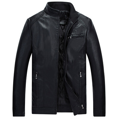 Leather jacket 2017 young locomotive PU leather jacket collar collar casual Slim as gift for men's
Leather jacket 2017 young locomotive PU leather jacket collar collar casual Slim as gift for men's