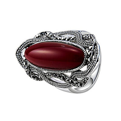 Yoursfs Antique Geometry Wine Red Ring Big Stone Gold Plated Art Deco Style Women Fashion Jewelry
Yoursfs Antique Geometry Wine Red Ring Big Stone Gold Plated Art Deco Style Women Fashion Jewelry