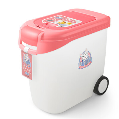 Cat music pet pet grain bucket cat dog dog bucket sealed storage barrel cat food box 5kg double open lid to send food spoon romantic pink
Cat music pet pet grain bucket cat dog dog bucket sealed storage barrel cat food box 5kg double open lid to send food spoon romantic pink