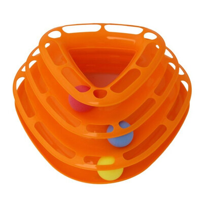 Top Quality Funny Cat Pet Toy Cat Toys Intelligence Triple Play Disc Cat Toy Balls Toys Pets Green Orange
Top Quality Funny Cat Pet Toy Cat Toys Intelligence Triple Play Disc Cat Toy Balls Toys Pets Green Orange