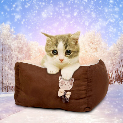 Huayu pet (hoopet) cat nest detachable winter thickened kennel pet nest kitten house dark green mat
Huayu pet (hoopet) cat nest detachable winter thickened kennel pet nest kitten house dark green mat