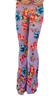 Mooncolour Women's Fashion Floral Print Wide Leg Long Palazzo Flared Bell Bottom Yoga Pants Trousers
Mooncolour Women's Fashion Floral Print Wide Leg Long Palazzo Flared Bell Bottom Yoga Pants Trousers