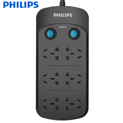 Philips PHILIPS lightning protection socket plug-in plug-in board wiring board anti-surge six holes full-length 3 meters child protection door electric card new national standard
Philips PHILIPS lightning protection socket plug-in plug-in board wiring board anti-surge six holes full-length 3 meters child protection door electric card new national standard