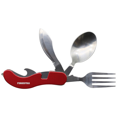 Forgestar Family Outdoor Picnic Camping Knives Fork Spoon Removable Multi-function Four-cutlery Portable picnic Folding travel fruit knife combination
Forgestar Family Outdoor Picnic Camping Knives Fork Spoon Removable Multi-function Four-cutlery Portable picnic Folding travel fruit knife combination