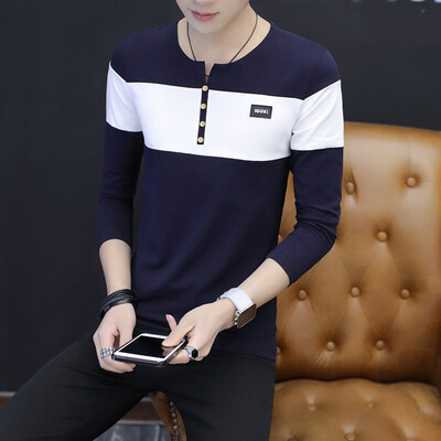 2017 winter long-sleeved t-shirt men's self-cultivation youth men's sweater as gift for men
2017 winter long-sleeved t-shirt men's self-cultivation youth men's sweater as gift for men