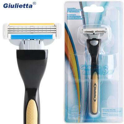 

Giulietta Razor Holder Tool Post a High Quality Face Care Shaving Razor For Men 3 Layer GF1509