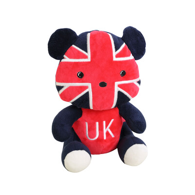 Jin Yang creative GA Creatives plush toys fans souvenirs flag bear plush doll decoration National Day creative gifts British sitting 25cm
Jin Yang creative GA Creatives plush toys fans souvenirs flag bear plush doll decoration National Day creative gifts British sitting 25cm